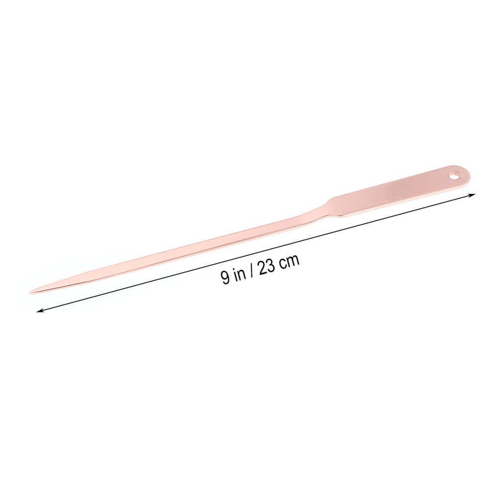 2pcs Letter Openers Envelope Opener Stainless Steel Hand Letter Envelope Lightweight Envelope Slitter (Random Color)