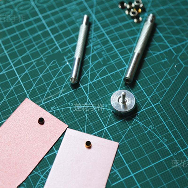 Metall enkel hål stansning diy papper kort gratulationskort klippbok luft hål spik mantel luft öga spänne stansning verktyg