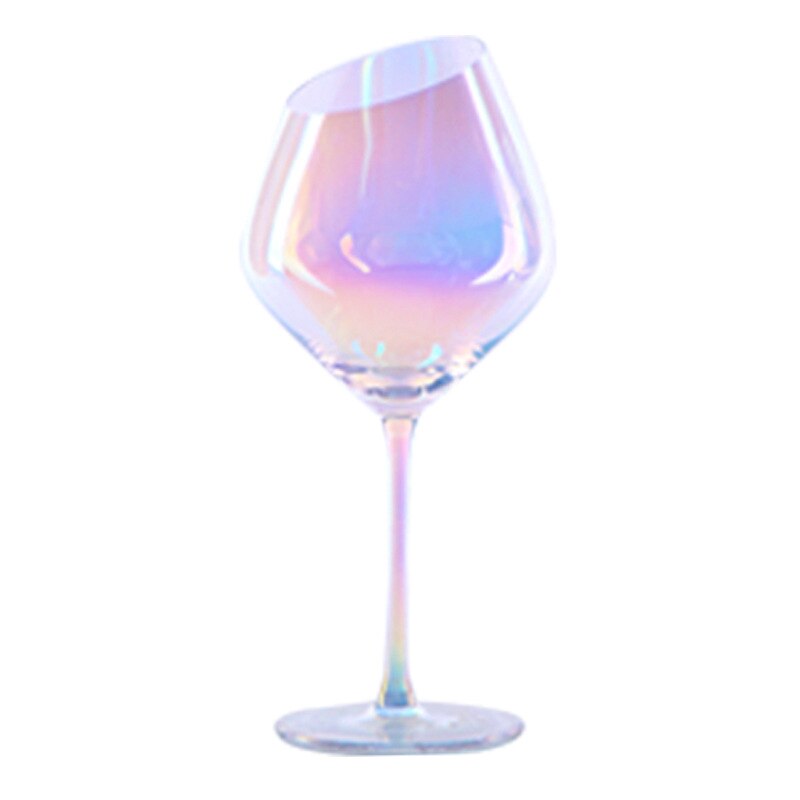 Creatieve Eenvoudige Dromerige Champagne Glas Kristal Glas Goblet Schuine Europese Loodvrij Glas Wijn Champagne Glas: G