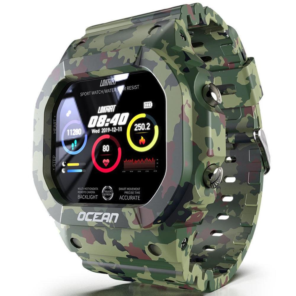Ozean Clever Uhr Pulsoximeter Blut Sauerstoff Herz Bewertung Monitor Männer Fitness Clever Sport Uhr Anruf Bluetooth Clever Uhr Frauen: 03
