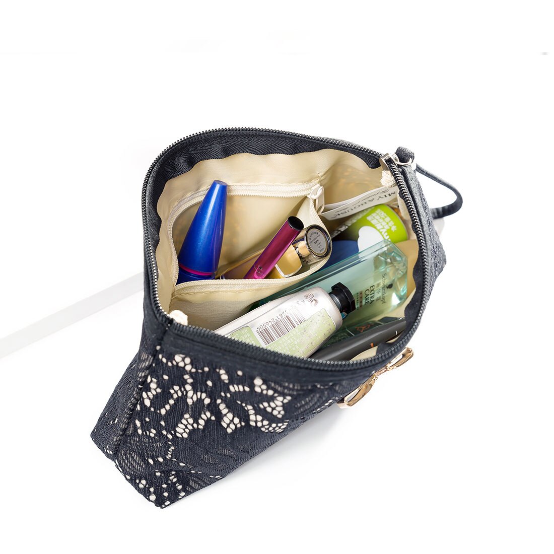 Nette machen-hoch Tasche Kupplung Telefon Tasche Spitze Frauen Kosmetik Tasche Mini Frauen Beutel Dame