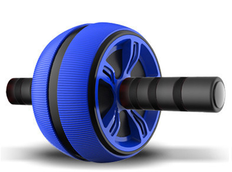 Stor lydløs tpr abdominal hjul rulletræner fitnessudstyr gymnastiksal hjemme træning kropsbygning ab rulle