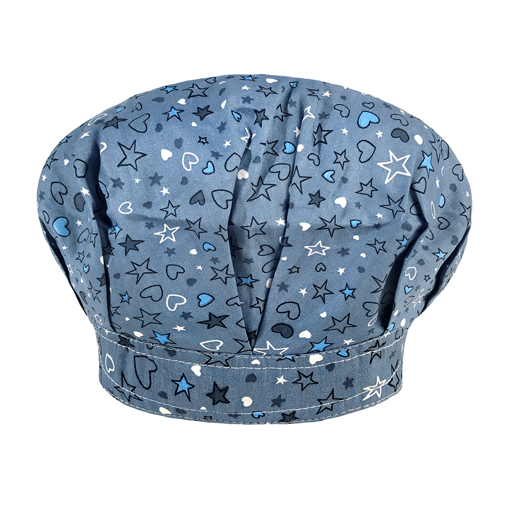 men and women Floral printing adjustable Scrub hats beauty salon Scrub Caps spa laboratory cute fluffy working hats: 32063