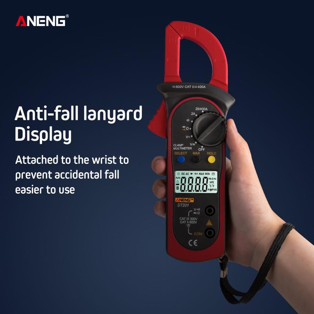 ST201 Digital Multimeter Clamp ammeter transistor Grandado