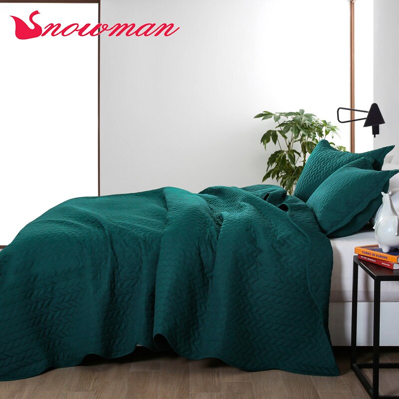 Snowman Effen Kleur 3Pcs Beddengoed Set Voor Huishoudelijke Warmte Slaapkamer Set Twin Koningin Koning Dekbedovertrek + Kussensloop * 2