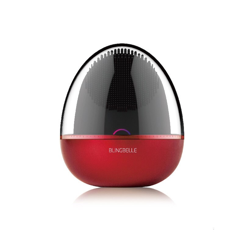 BLINGBELLE 4 in 1 beauty equipment Sonic Vibration Face Cleaner Silicone Deep Pore Cleaning Electric Waterproof Massage Soft