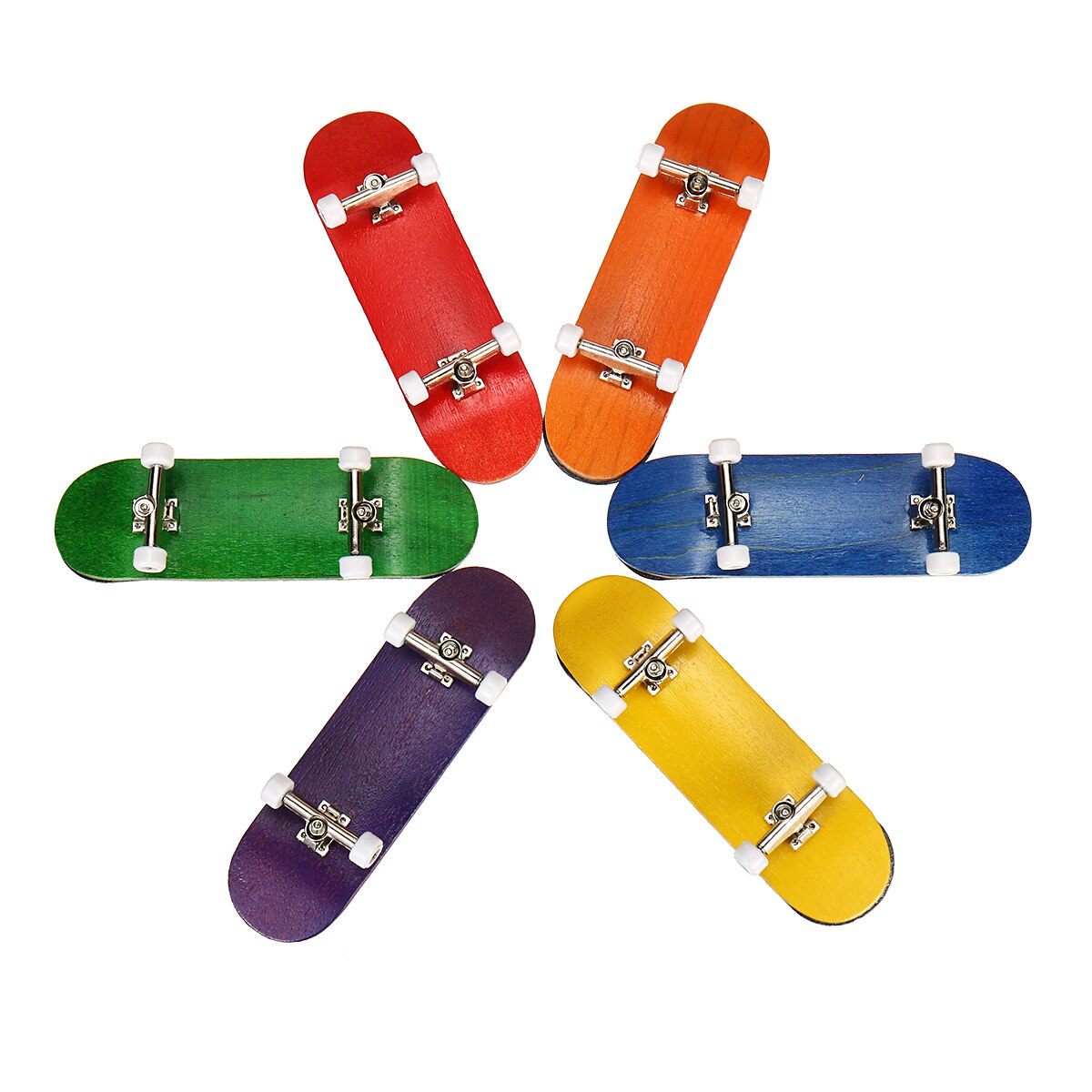 Kids Kinderen Volwassen Speelgoed Houten Vinger Boord Vinger Skateboard Basic Compleet Skateboard Lager Wiel Moer