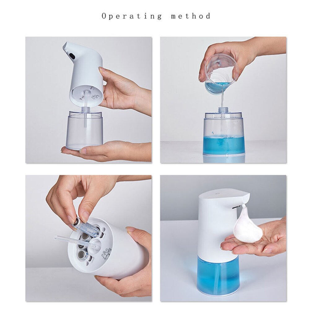 Touchless Bathroom Dispenser Smart Sensor Liquid Soap Dispenser Intelligent Induction Foam Dispenser Touchless Hand Sanitizer