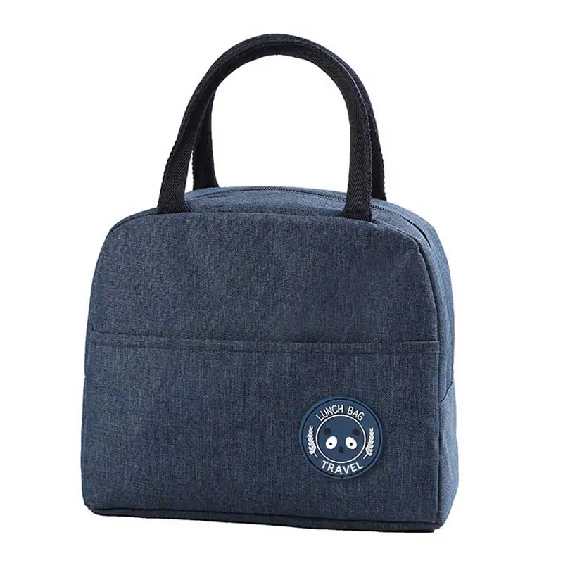 Multifunction Handheld Insulated Bag Waterproof Fresh Aluminium Foil Bento Box Student Bento Bag Unisex Travel Home Storage Bag: Beige