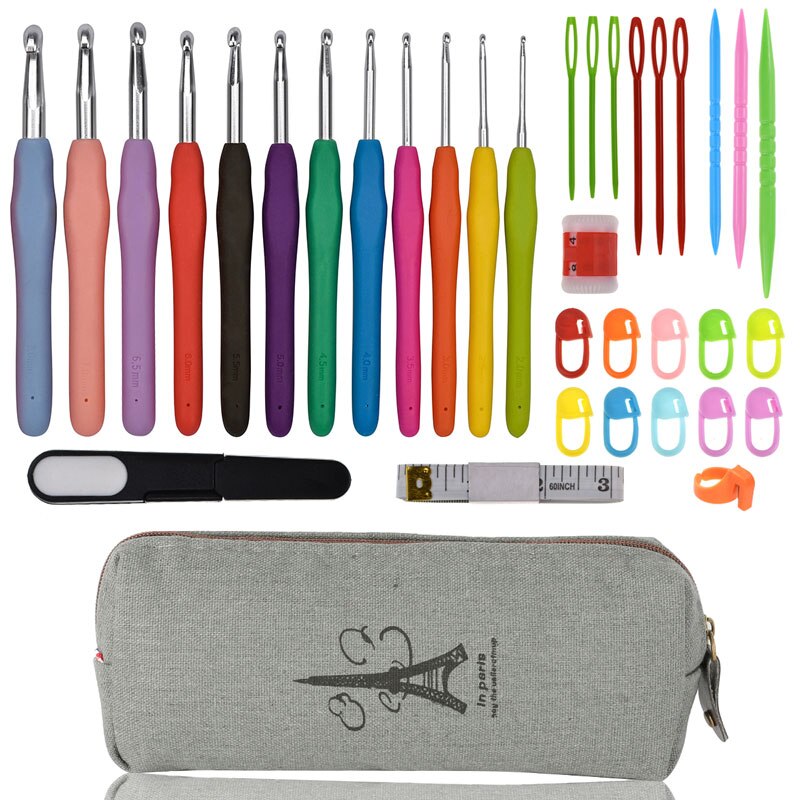 12 Styles Crochet Hook Set DIY Weave Needle Arts Craft For Knitting Needles And Crochet Hooks Sewing Tools Accessories For Women: Style 3
