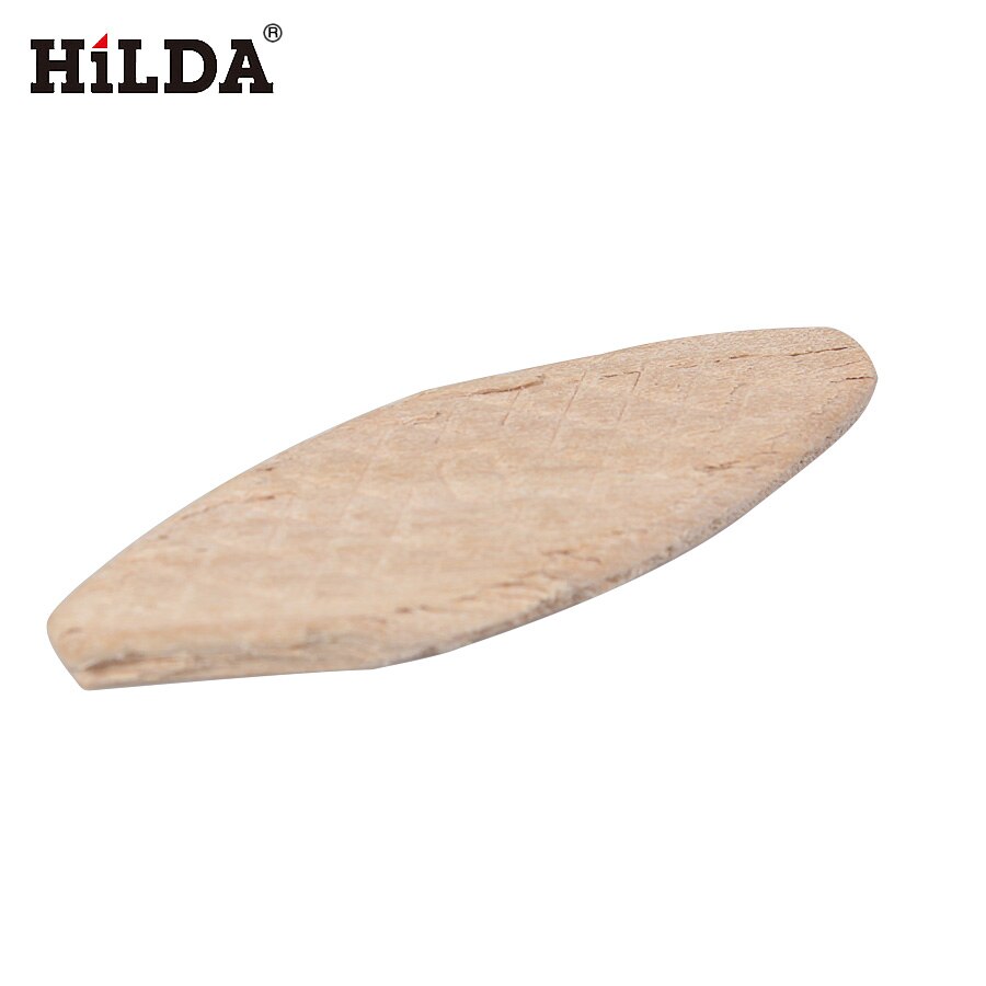 Hilda 100 stk assorterede trækiks til tenon maskine træbearbejdning kiks jointer elværktøj tilbehør træbearbejdning tilbehør