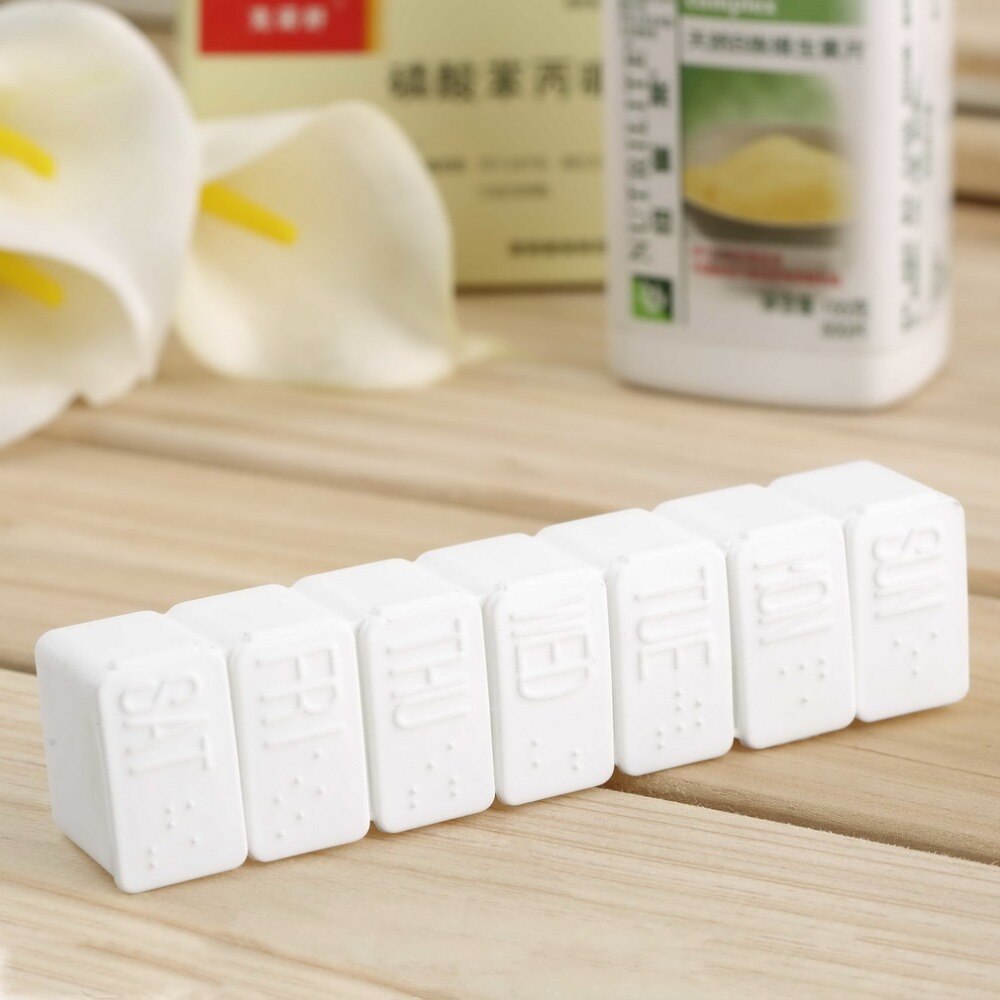 5PCS /Lot Days Tablet Pill Box Travel Emergency First Aid Kits Weekly Medicine Storage Organizer Pills Container Holder Case