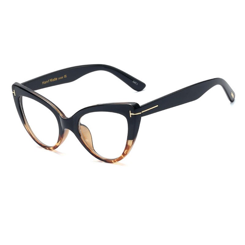 vintage Style Cat eye glasses frame women brand Optical Transparent Eyeglasses Frame Female