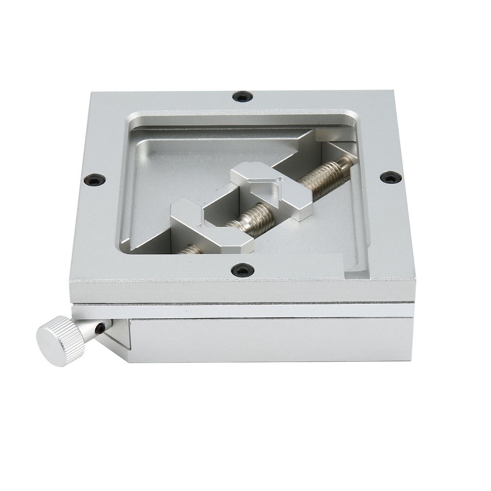 5-50mm Aluminium Alloy BGA Reballing Station Reball Kit Magnetism Lock Universal Stencil Solder Ball Rework Table Plant