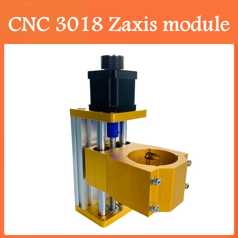 CNC 3018 Machine Zaxis module support 300W/500W axe 52mm diamètre aluminium z-axis Table coulissante appliquer 42HS48MM moteur pas à pas