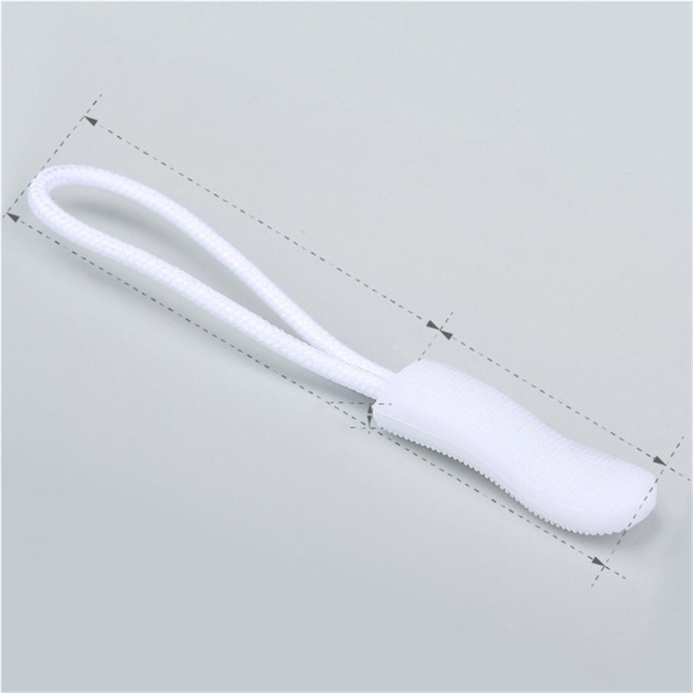 Uiteinden 10 Stuks Rugzak Koffer Kleding Zip Fixer Reistas Fixer Zip Cord Rits Puller Rits Trekkoord Rits Touwen