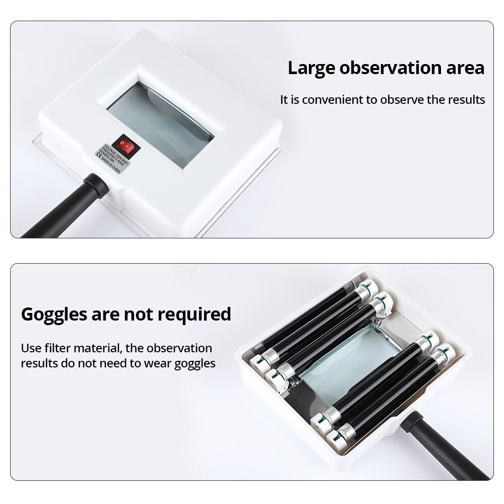 Facial Skin Care UV Analyzer Testing Devices Face Diagnostic Tool Lamp Light SPA Salon Beauty Equipment