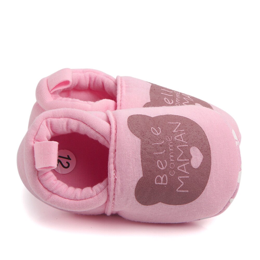 Telotuny Mooie Peuter Eerste Wandelaars Baby Schoenen Ronde Neus Flats Zachte Slippers Schoenen Jongens Meisjes Peuter Soft Sole Anti- slip
