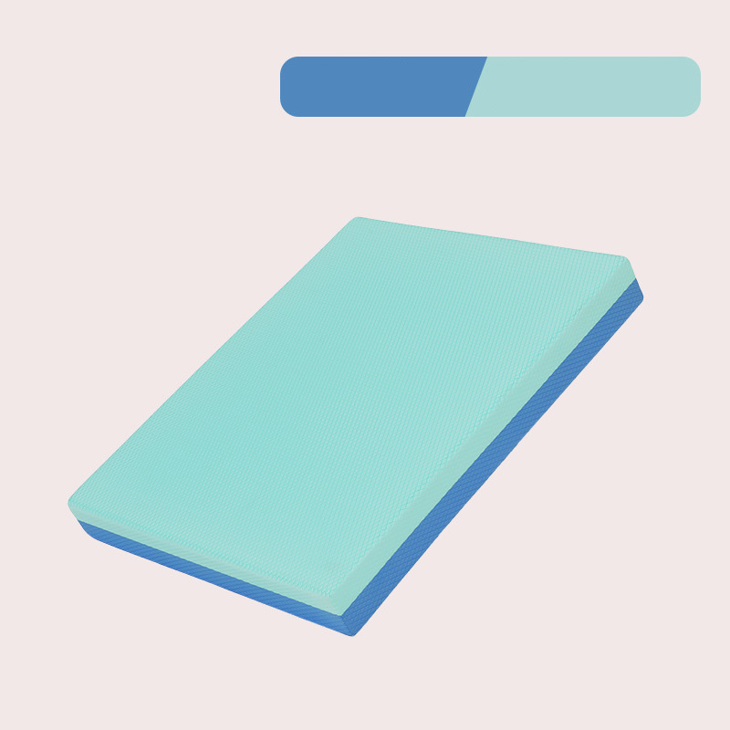 Yoga Balance Pad 30*20*5cm Multiple Colors Fitness Mat Balancing Pad for Healthy Abdominal Wheel Also Be Meditation Cushion: black