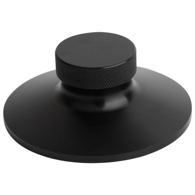 Record Gewicht Clamp Lp Vinyl Draaitafels Metalen Disc Stabilizer Voor Speler, Cd-speler Chassis, luidsprekers (0.27LB): black