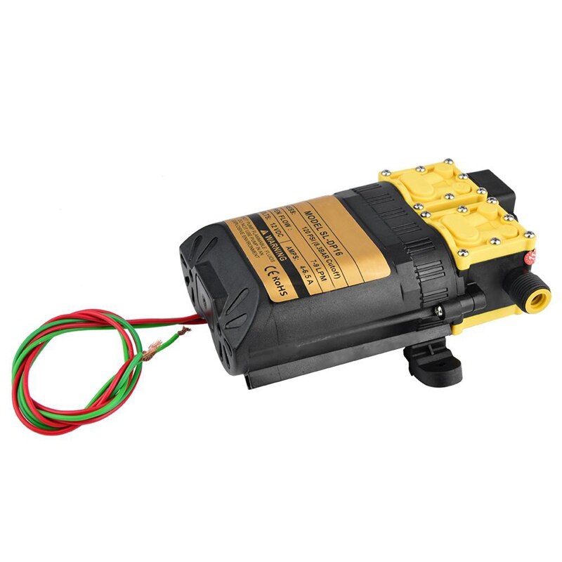 ! 12V High Pressure Agricultural Electric Water Pump Water Sprayer Pump Mini Motor Water Pump with Adapter