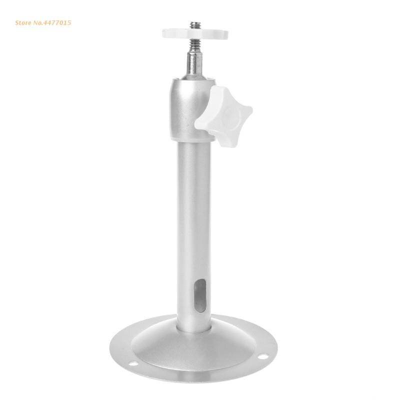 360 Degree Adjustable Projector Ceiling Mount Stand Wall Projector Bracket Metal: Default Title
