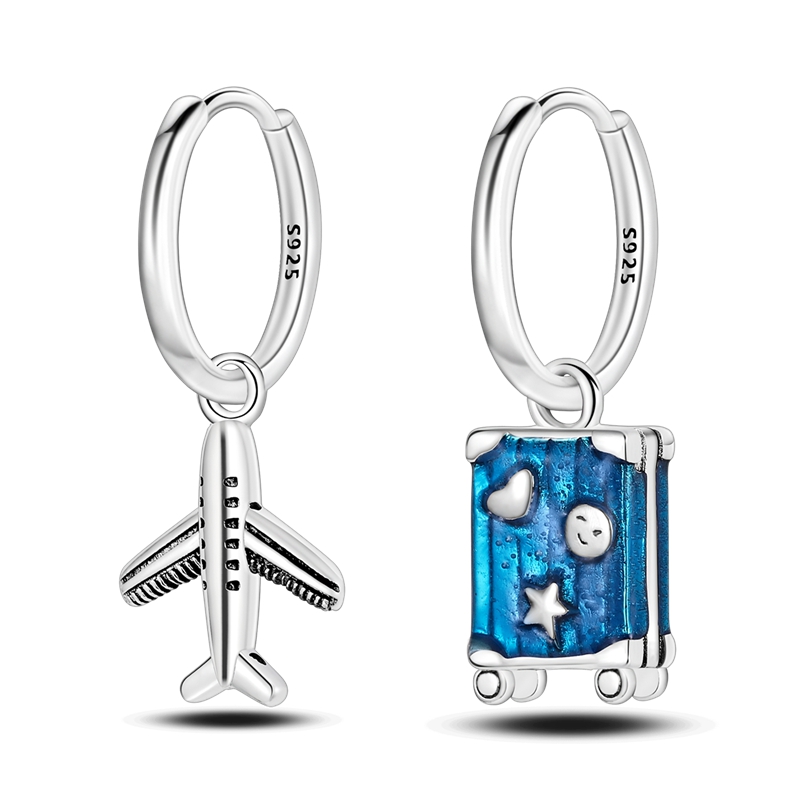 925 Sterling Silver Career Eardrop Musical Note Earrings Painter Microphone Earrings Fit For Women Workplace Birthday: Silver