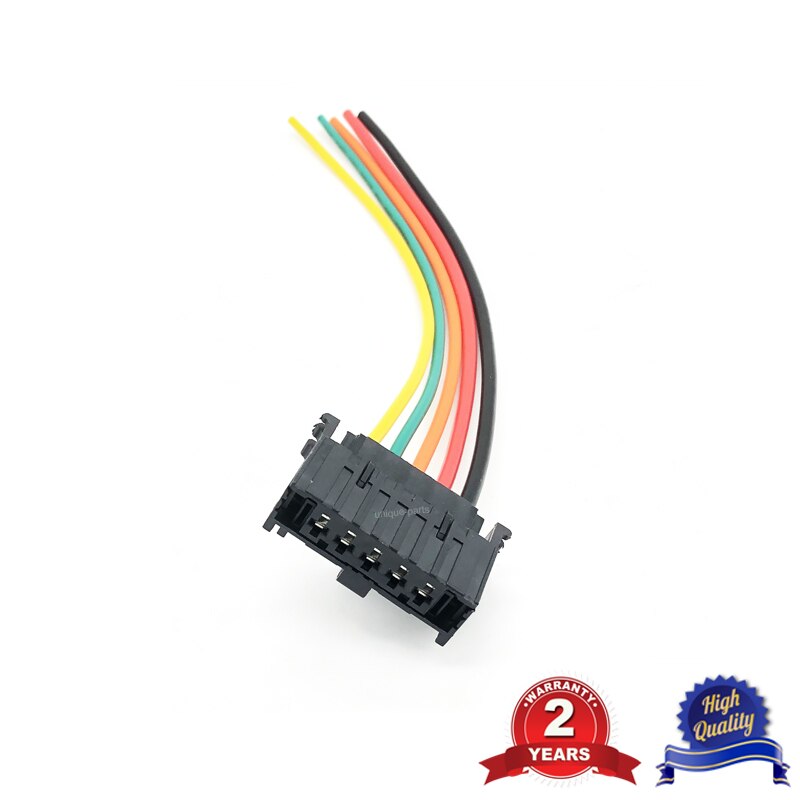 For fiat punto doblo qubo ledningsnett koblingskabel for viftemotor varmeapparatmotstand 13248240 6450xr