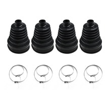 Speed Dust Cover Kit Clamp Silicone CV Boot Ball Round Rubber 140mm x 86mm Constant Universal CV joint boot Car Accessories