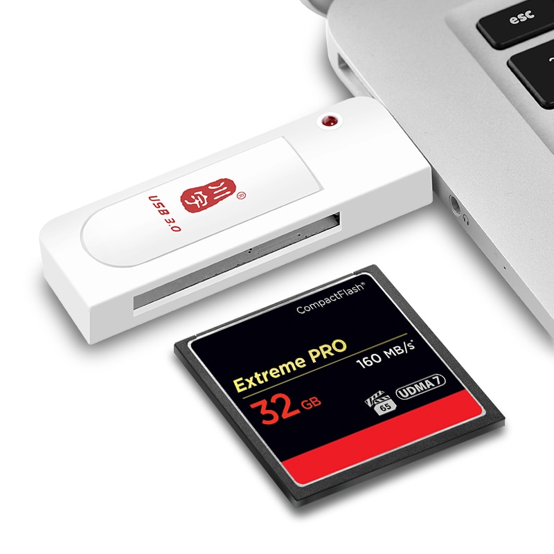 Kawau C301 USB 3.0 High Speed CompactFlash CF Card Reader Support 256GB Card Readers