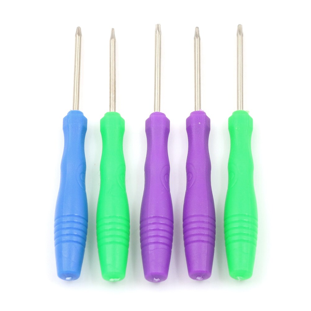 5 stuks multifunctionele torx magnetische schroevendraaier  t2 t3 t4 t5 t6 reparatiegereedschappen voor telefoon