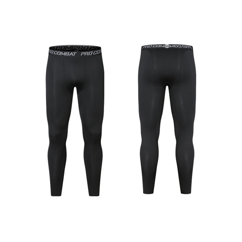 Herre kompressionsbukser strømpebukser kølige, tørre leggings sportsbaselayer løbetights atletisk træning aktive shorts