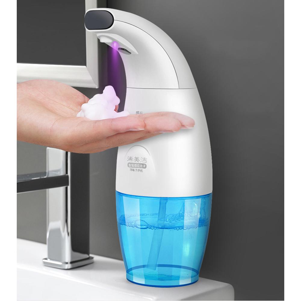 intelligent berøringsfri såpedispenser automatisk skummende smart sensor flytende såpedispensator til håndvask på badet kjøkken