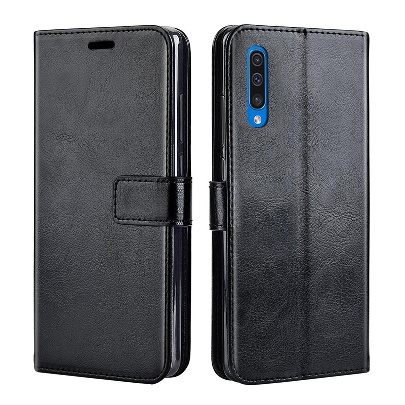 Leren hoesje voor samsung galaxy  a30s hoesje samsung  a30s achterkant flip case voor samsung galaxy  a30 s a 30s a307f sm -a307fn