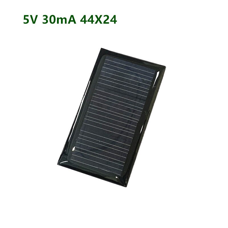 Panel Solar para coche, minicélula de batería de 5V, 30mA, 50ma, 60mA, 230mA y 5V, 1 unidad