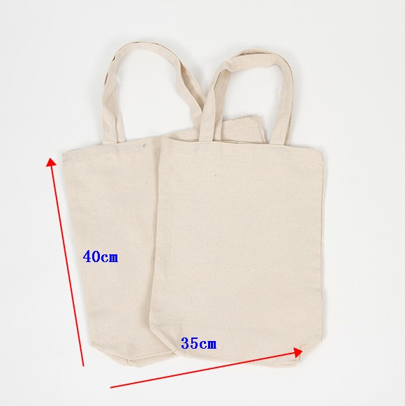 Women Men Reusable Shopping Bag Large Folding Tote Unisex Blank DIY Original Eco Foldable Cotton Bags Canvas Handbag: Gray