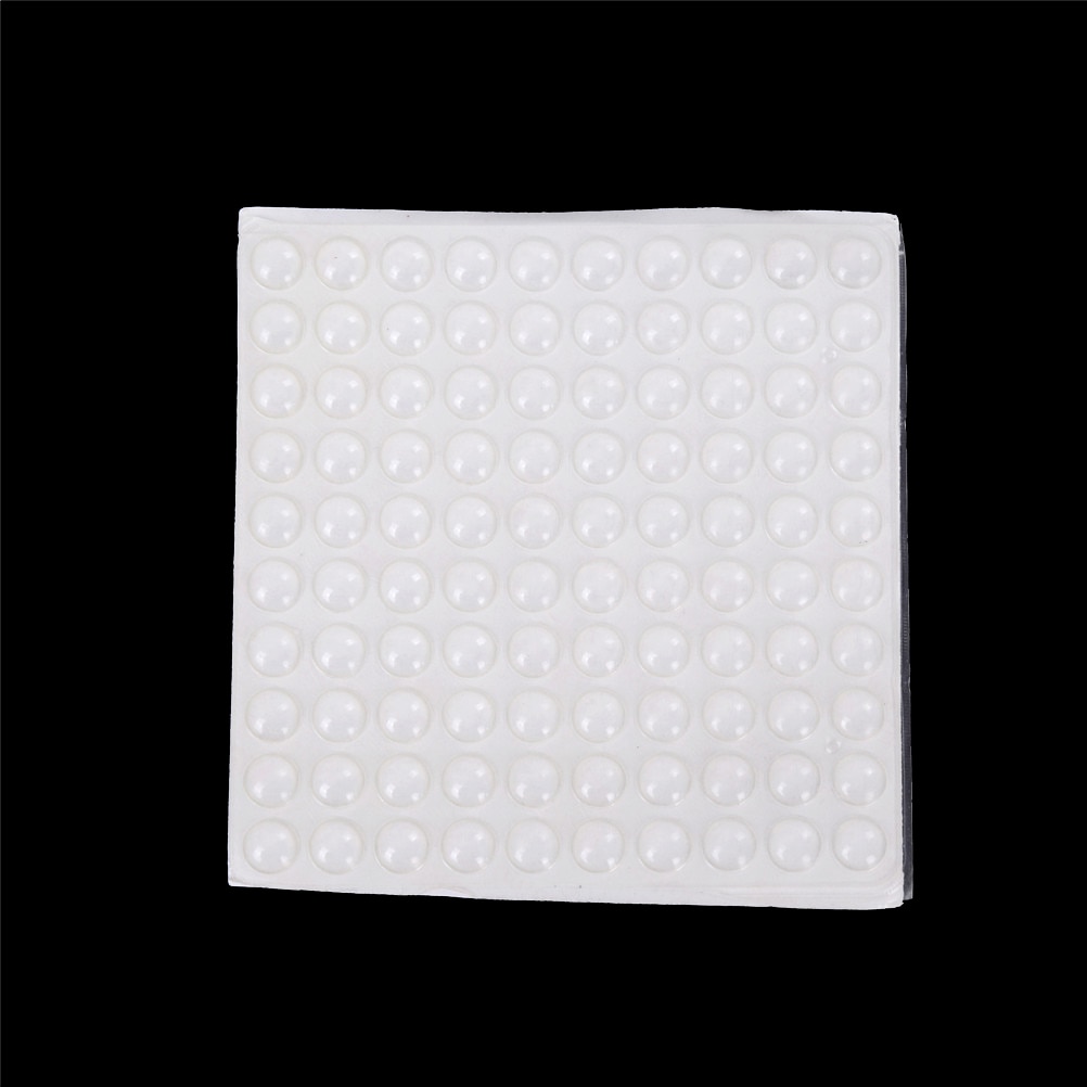 100 Stks/partij Silicone Zelfklevend Rubber Voeten Pad Transparante Bumpers Deur Buffer Pad Zelfklevende Voeten Pads