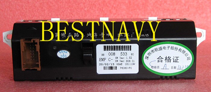 Pantalla Original compatible con USB, Bluetooth, monitor rojo de 12 pines para 307, 308, 3008, 407, 408, RD45, RD43
