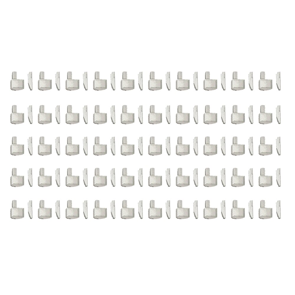 50 sets 8#  metalen rits reparatiestoppers open einde kleermaker naaien stof handwerk gereedschap accessoires kleding voor