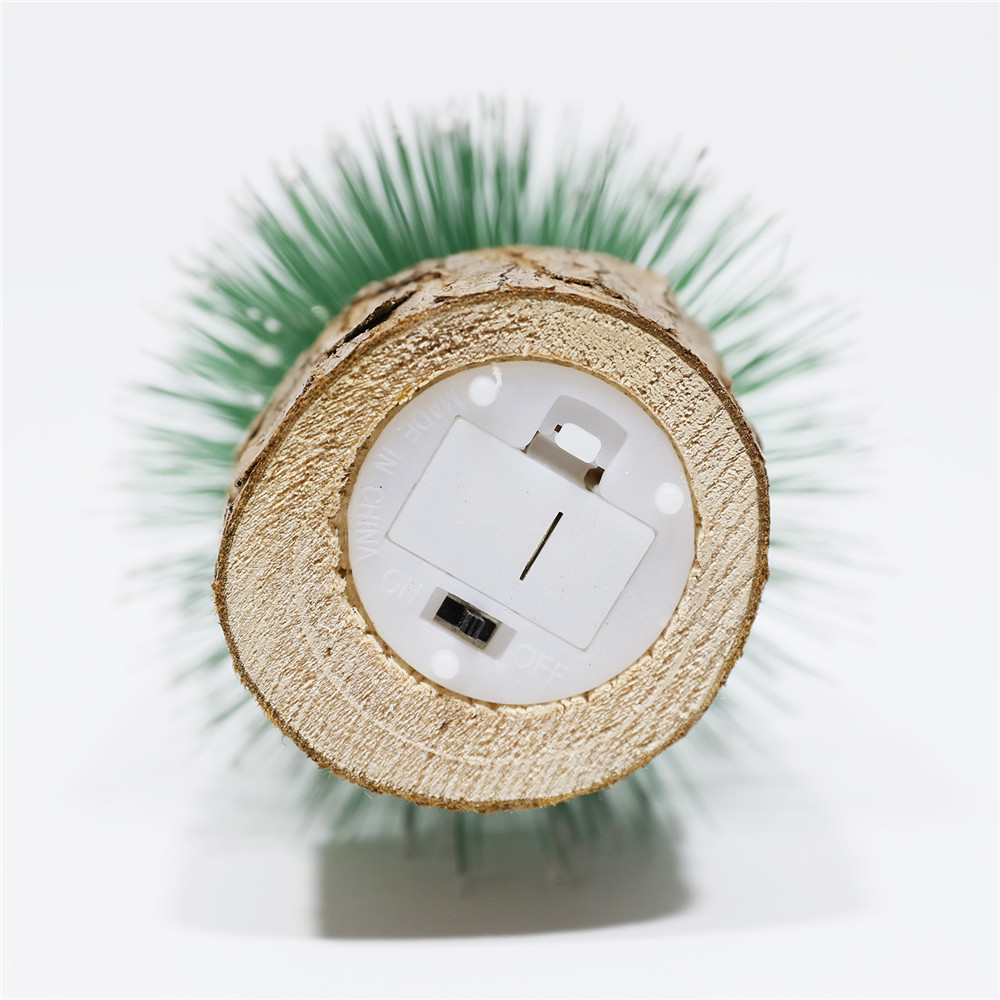 1pcs mini Christmas tree pine needle flocking stained white cedar desktop ornaments DIY shooting prop scene decoration рождество