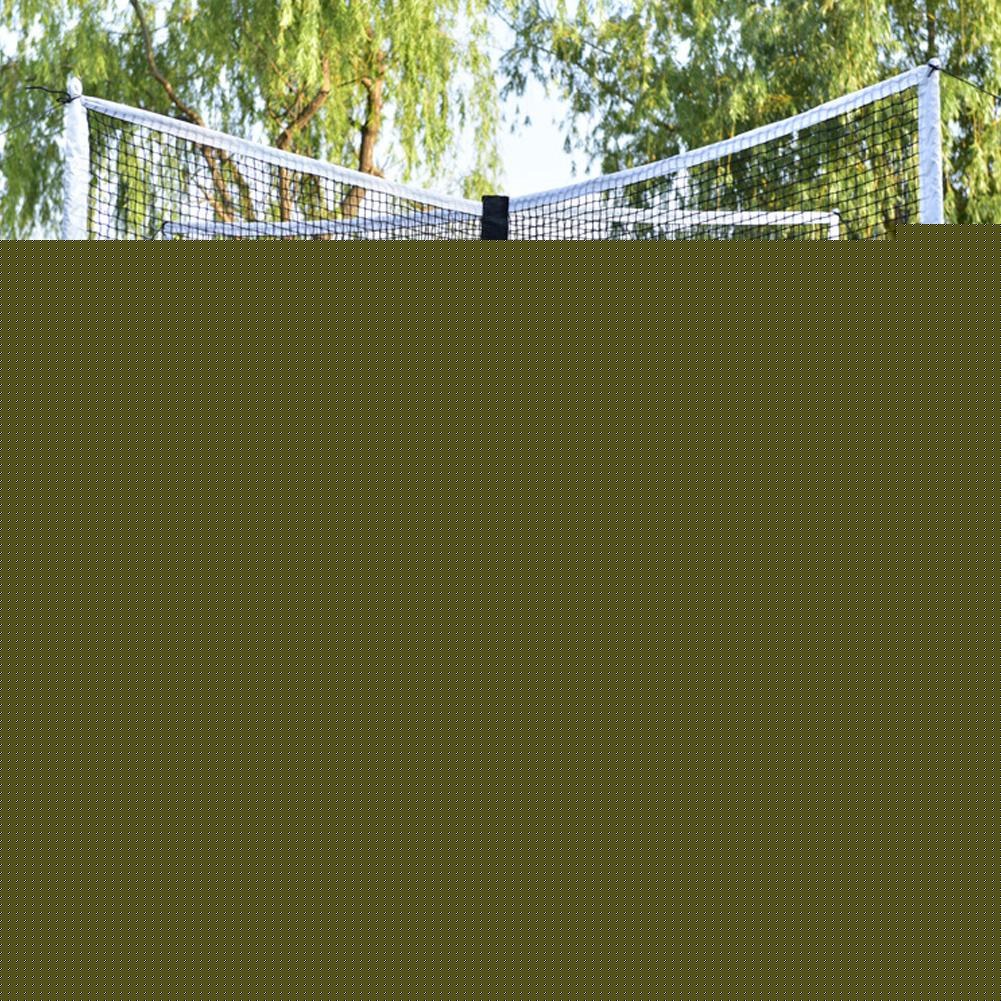 Support de filet de Volleyball croisé à quatre côtés réglable en hauteur montage rapide ensemble de support Portable pour plage en plein air
