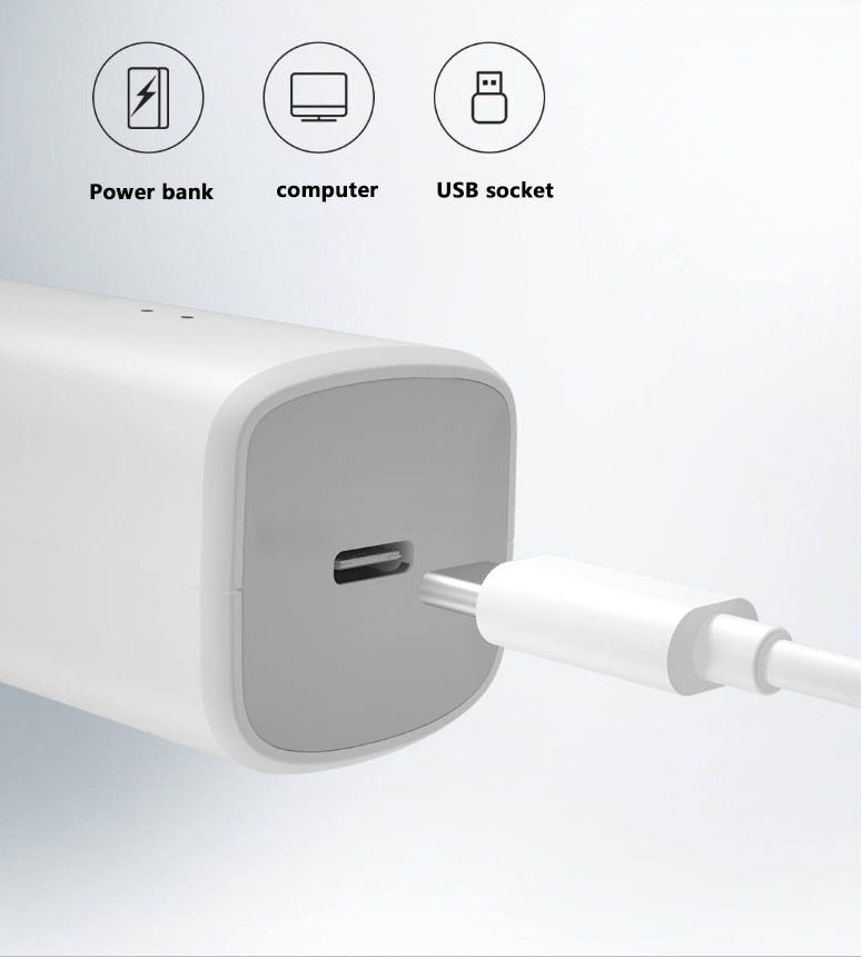 Xiaomi – tondeuse à cheveux électrique pour hommes, appareil de soins personnels, USB, charge rapide