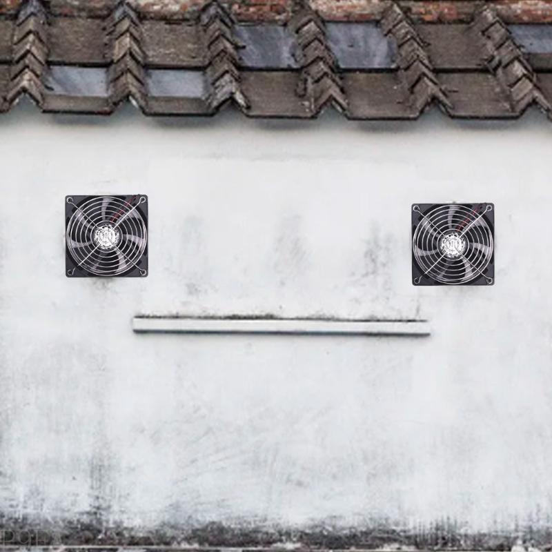 P9FA 12cm Cooling Fan Adjustable Wind Speed for Computer and Routers with 100 240V