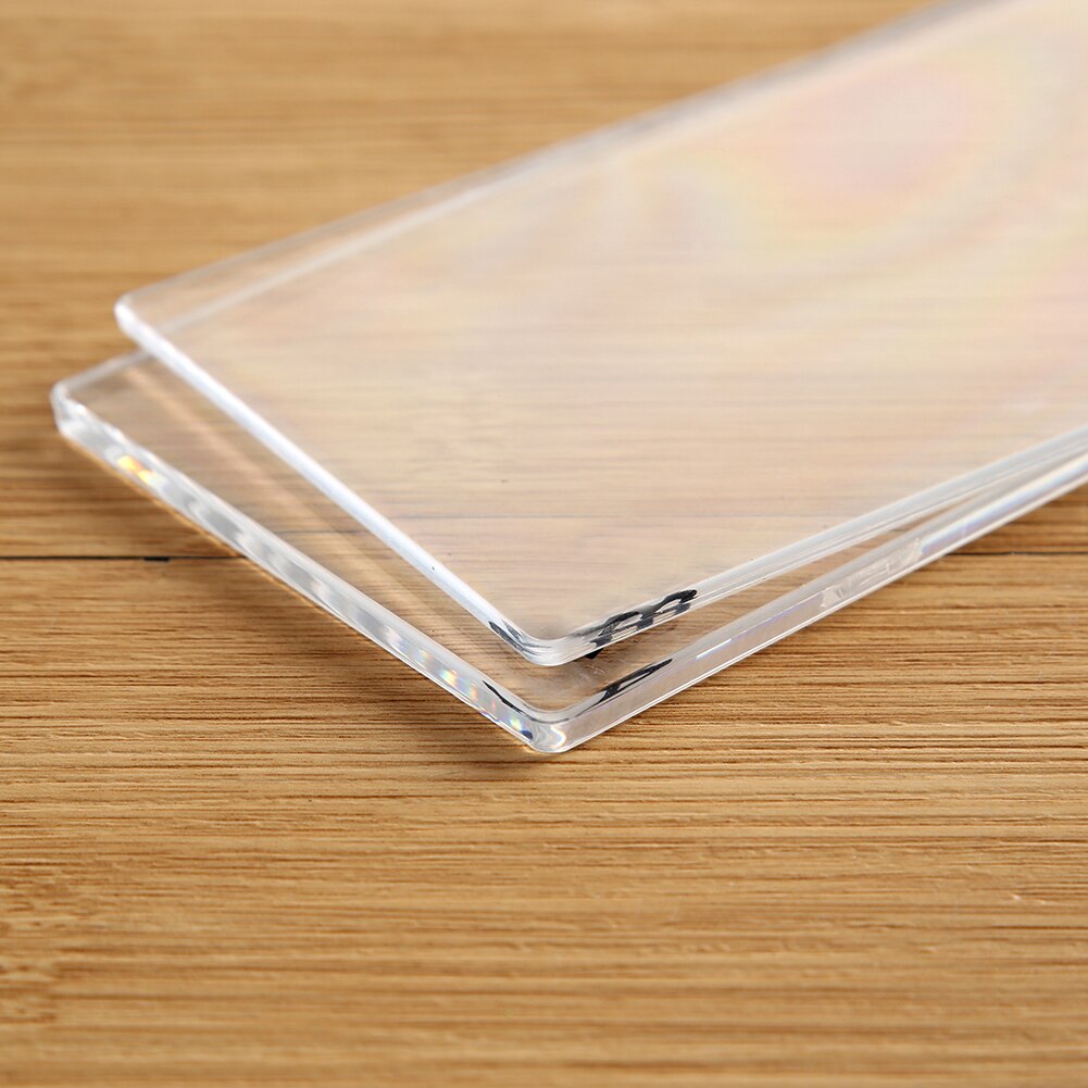 1pc Clear Acrylic Cutting Mat Plate For DIY Embossing Cutting Dies Platform Adapter Transparent Die Cutter Spacer 3mm 5mm