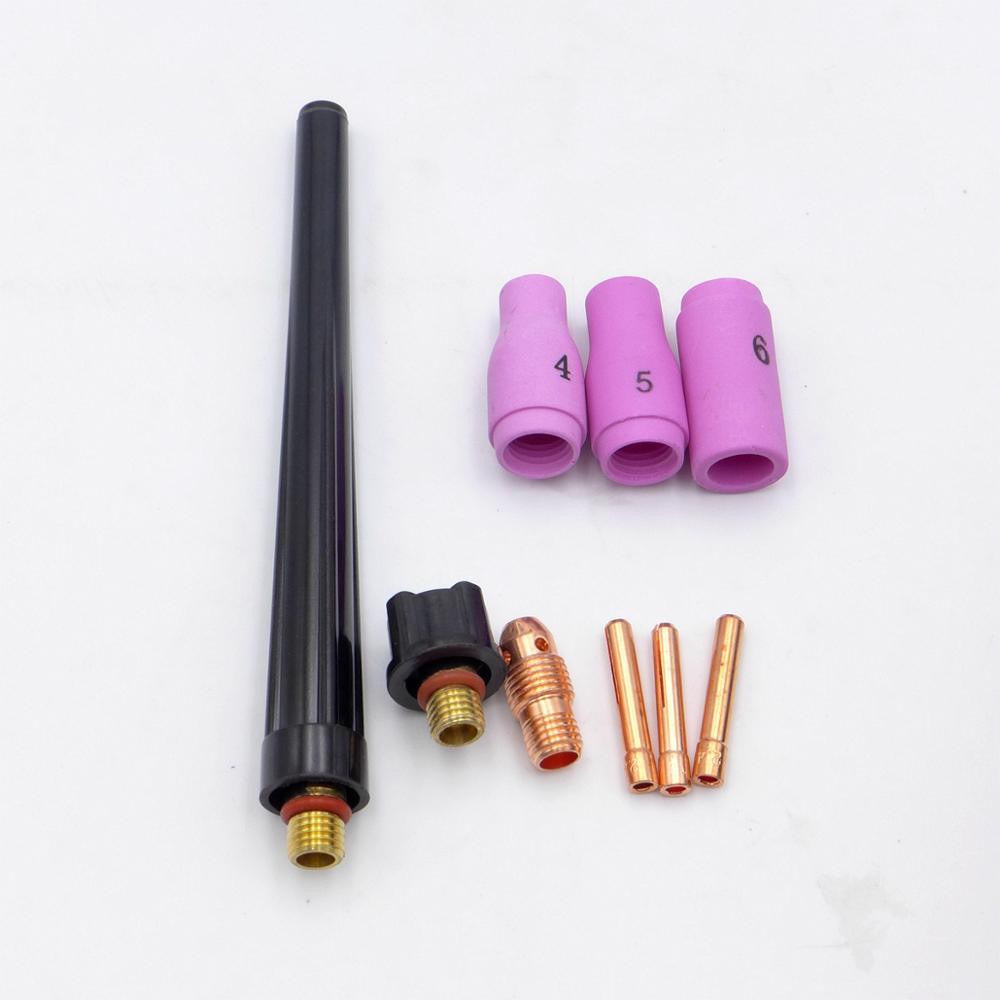 WP9FV WP-9 TIG wp9 Torch Burner Hose Argon Welding Accessories Flexible Flex Gas Valve 4 Meters M16 WP9