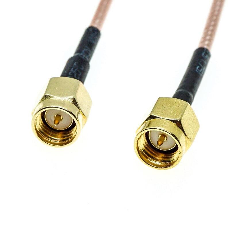 SMA Male to SMA Male plug RF Jumper pigtail Cable RG316 Coax Connector
