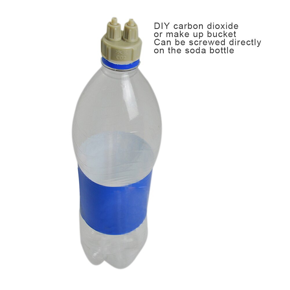 1Pcs Aquarium CO2 System Kit Generator Part Bottle Cap Fish Tank Live Plant DIY Air Diffuser Generator Tool Part Kit