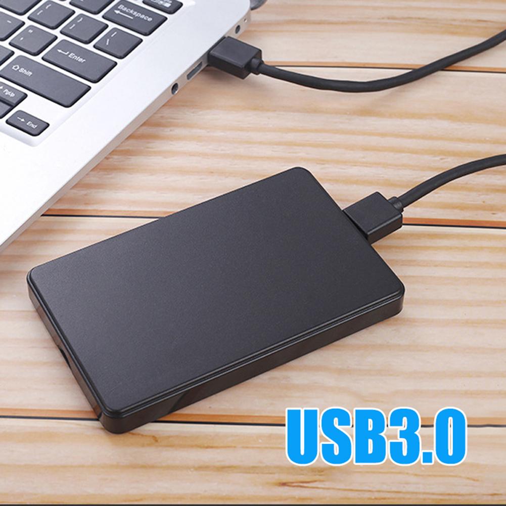 Caixa para hdd 2.5 de alta velocidade, capa para disco rígido externo de 3.0 polegadas com usb 2.5, 5gbps