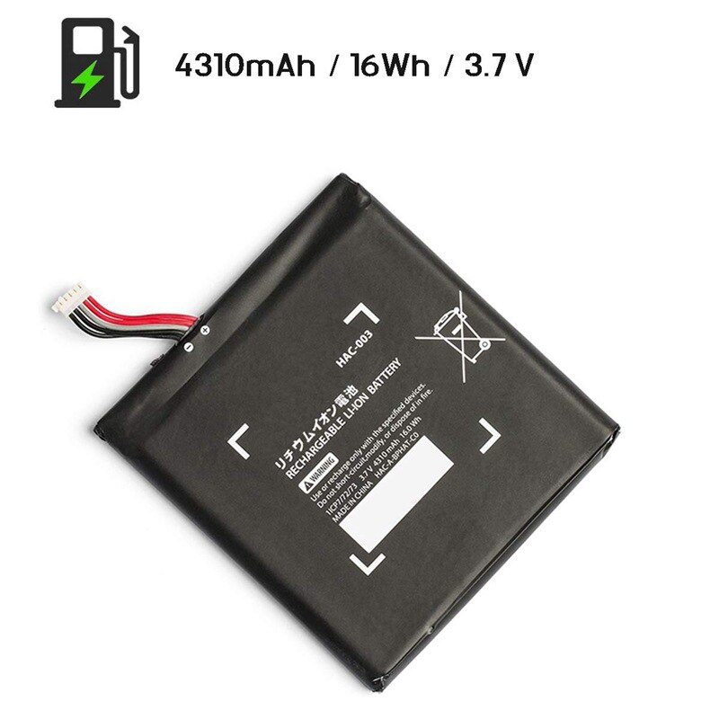 4310Mah HAC-003 Batterij Vervanging Lader Batterij Voor Nintendo Nitendo Schakelaar HAC-003 Console Li-Ion Oplaadbare Batterijen