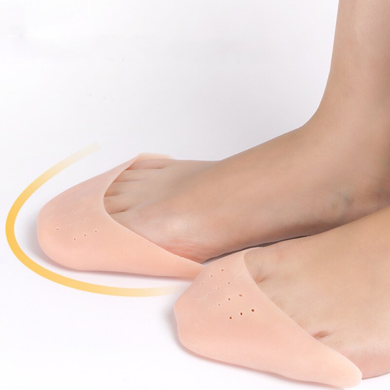 2 uds. Protector de Gel para dedos de los pies suave Ballet zapatos de baile Pointe almohadillas cuidado de los pies para mayor comodidad